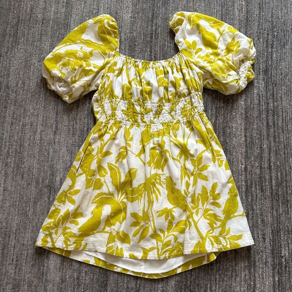 Anthropologie Maeve Feliciana Tropical Print Mini Dress, Size XL - Picture 3 of 10